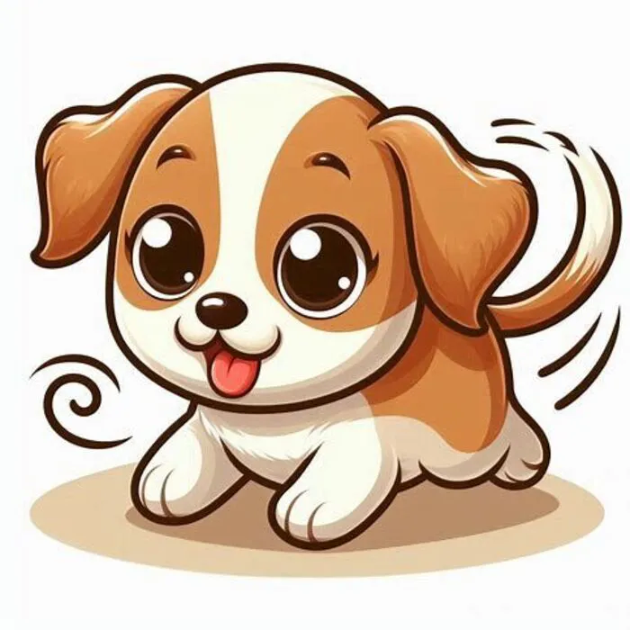 Tổng hợp 168+ mẫu chó chibi siêu dễ thương, cute lạc lối