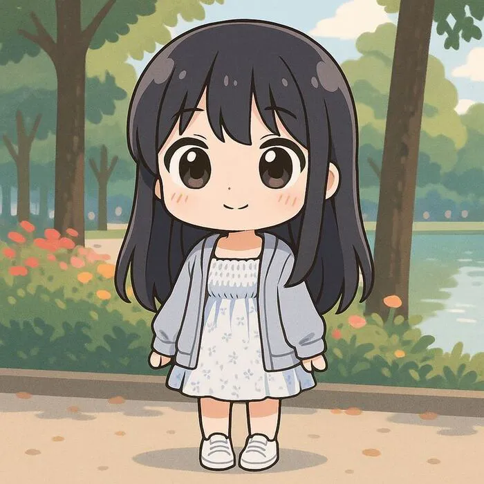 Tuyển tập 187+ ảnh cô gái chibi dễ thương, nét trong trẻo