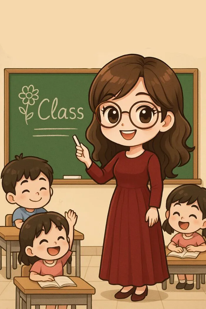 Mê mẩn với 180+ hình ảnh cô giáo chibi cực xinh xắn, đáng yêu!