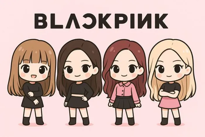 Ngắm nhìn 150+ mẫu blackpink chibi siêu dễ thương