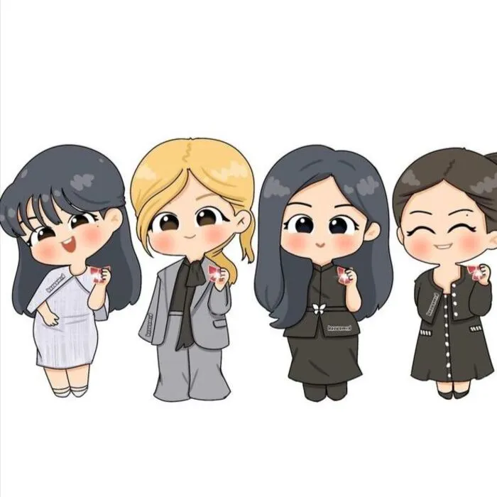 Ngắm nhìn 150+ mẫu blackpink chibi siêu dễ thương