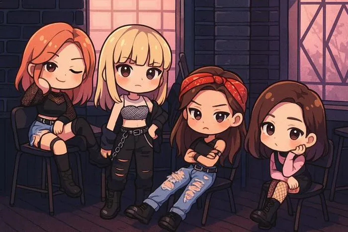 Ngắm nhìn 150+ mẫu blackpink chibi siêu dễ thương