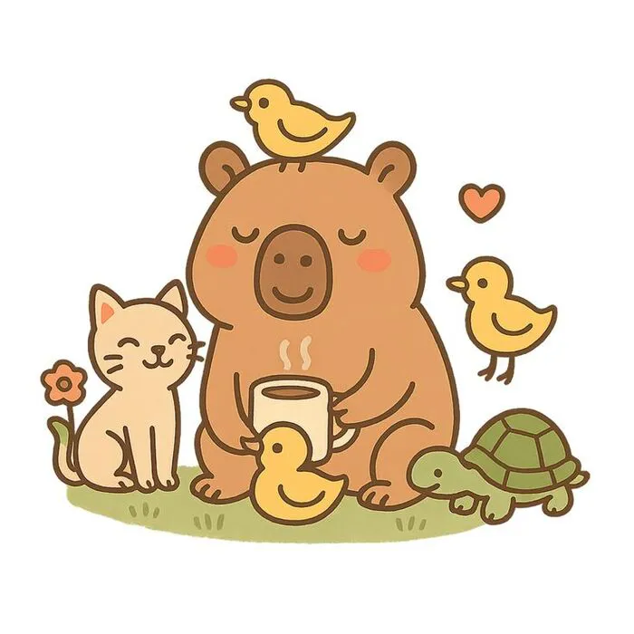 Hơn 120+ hình capybara chibi đáng yêu vô đối Hơn 120+ hình capybara chibi đáng yêu vô đối