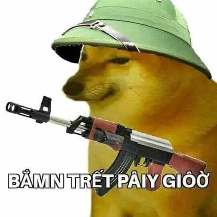 Tuyển tập meme cầm súng hài hước 150+ khiến bạn cười nghiêng ngả Tuyển tập meme cầm súng hài hước 150+ khiến bạn cười nghiêng ngả