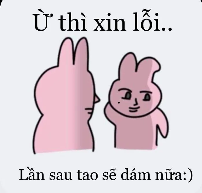 Tuyển tập meme xin lỗi hài hước nhất, cứu nguy mọi tình huống Tuyển tập meme xin lỗi hài hước nhất, cứu nguy mọi tình huống
