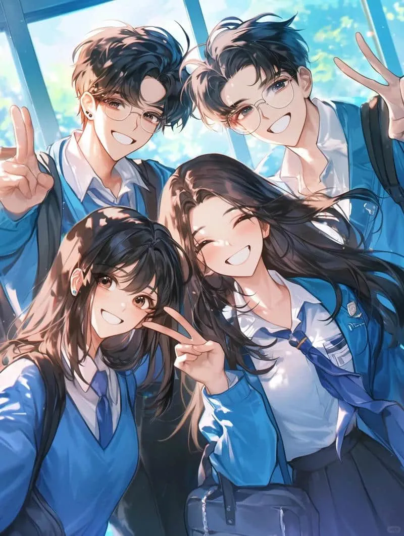 Tổng hợp 145+ ảnh nhóm Anime sắc nét, cực cuốn hút